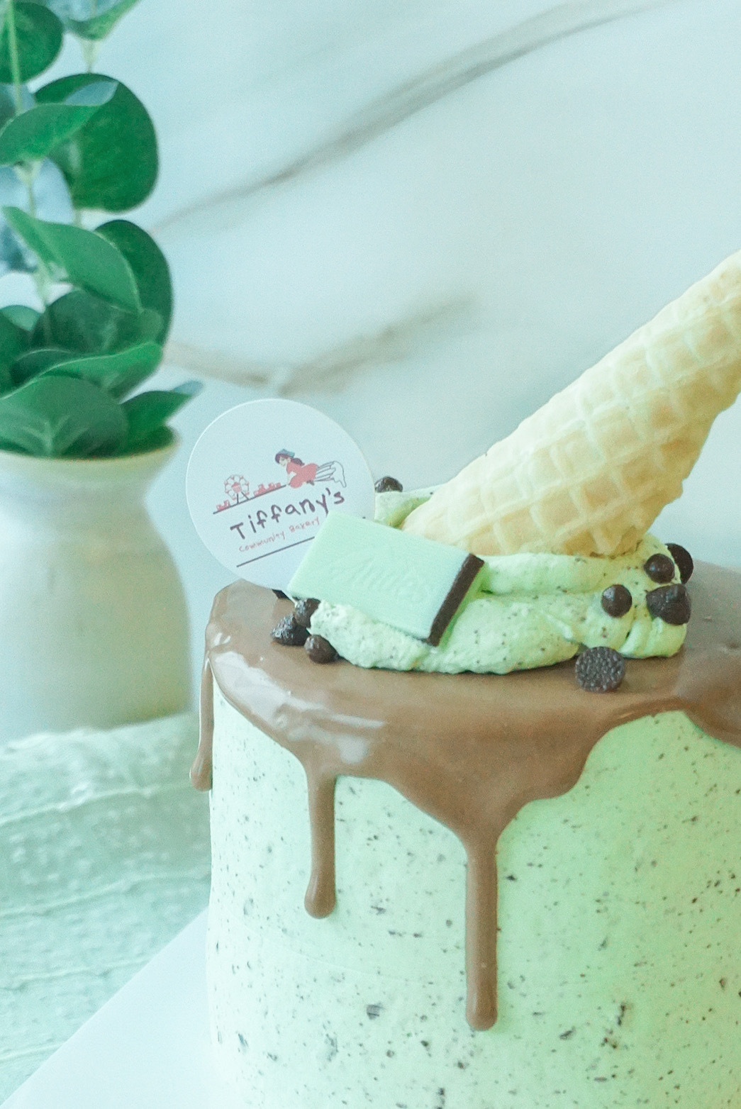 薄荷朱古力奶油蛋糕