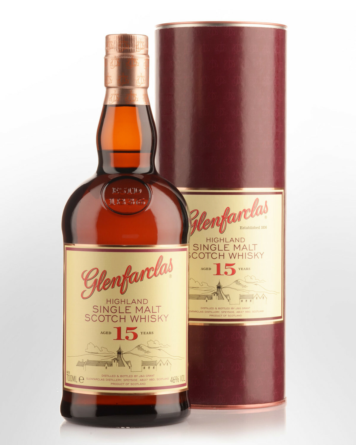 Glenfarclas 15 Years Old Single Malt Whisky 格蘭花格15年單一麥威士忌