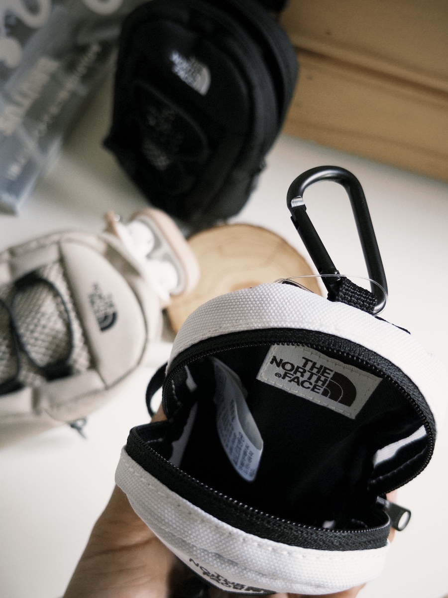 The North Face mini 多功能 D扣零錢包 #super pack