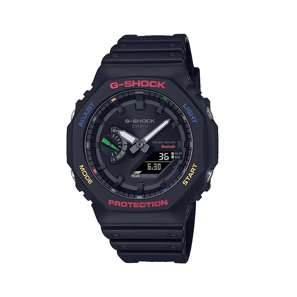 【CASIO 卡西歐】G-SHOCK GA-B2100FC 旅遊探險 帥氣登頂 運動款 光動能 夜光指針 世界時間 藍芽 腕錶 手錶