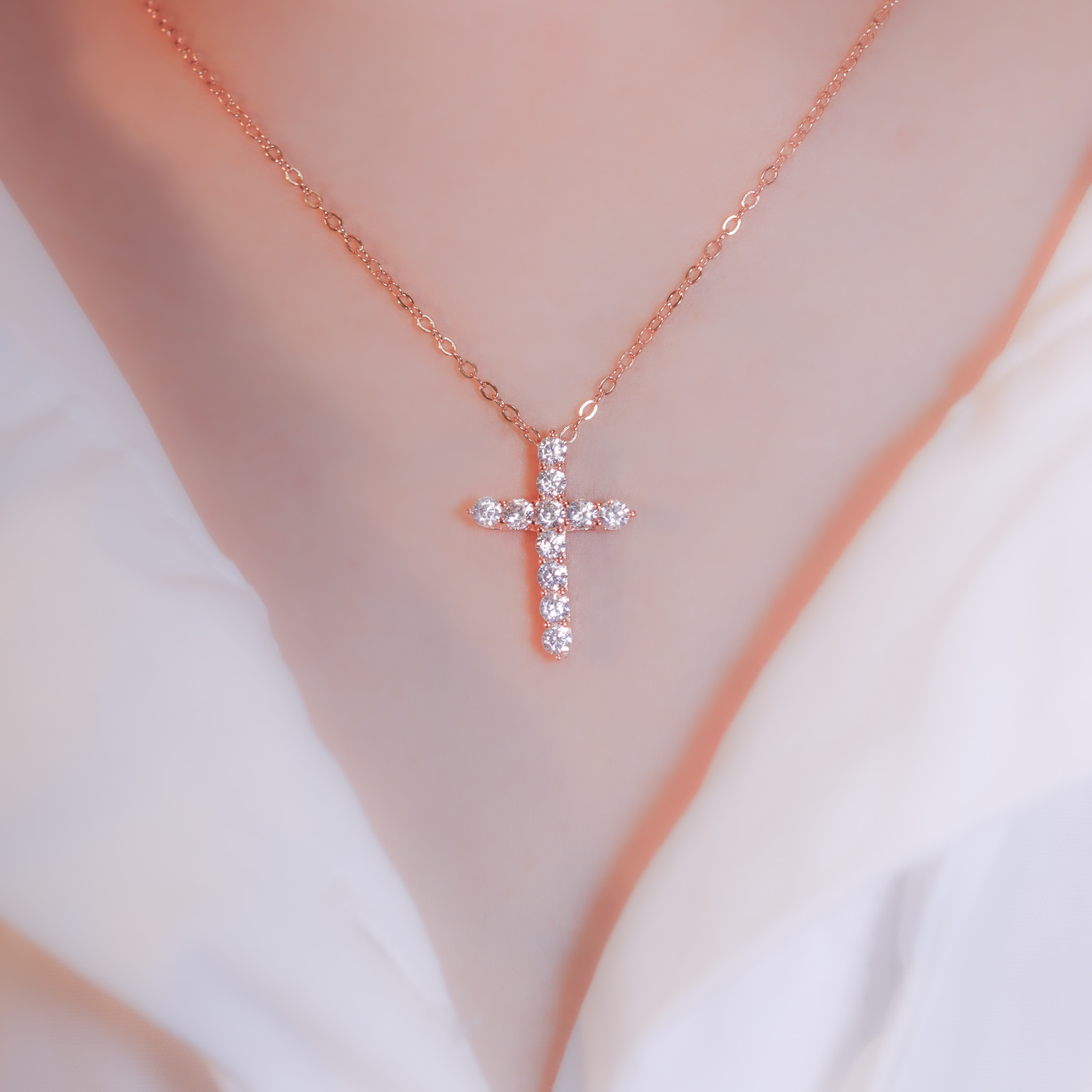 | 925 Silver・Rose Gold | Life Belief Necklace | NE1160 |