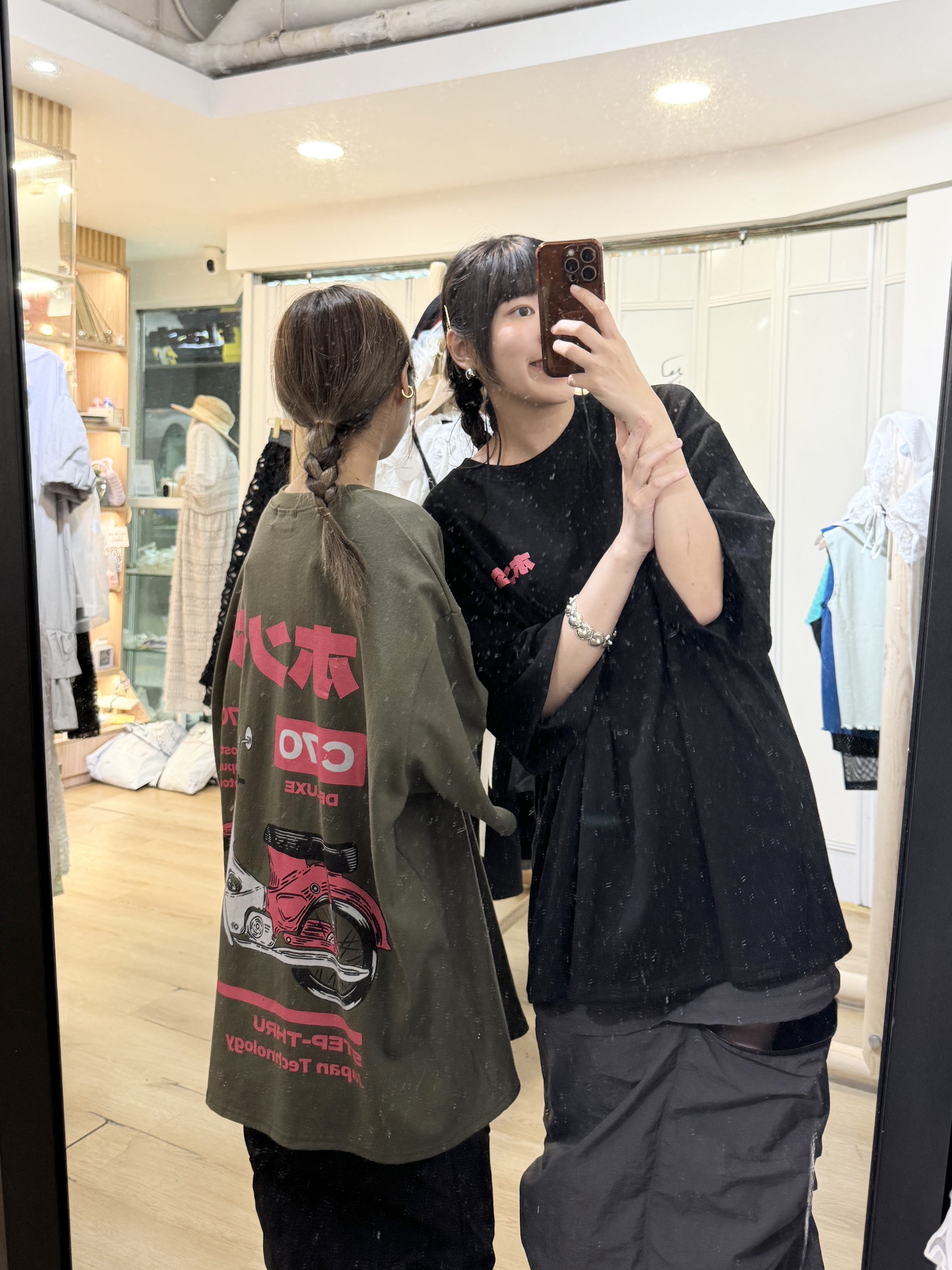 OVERSIZE日文電單車T