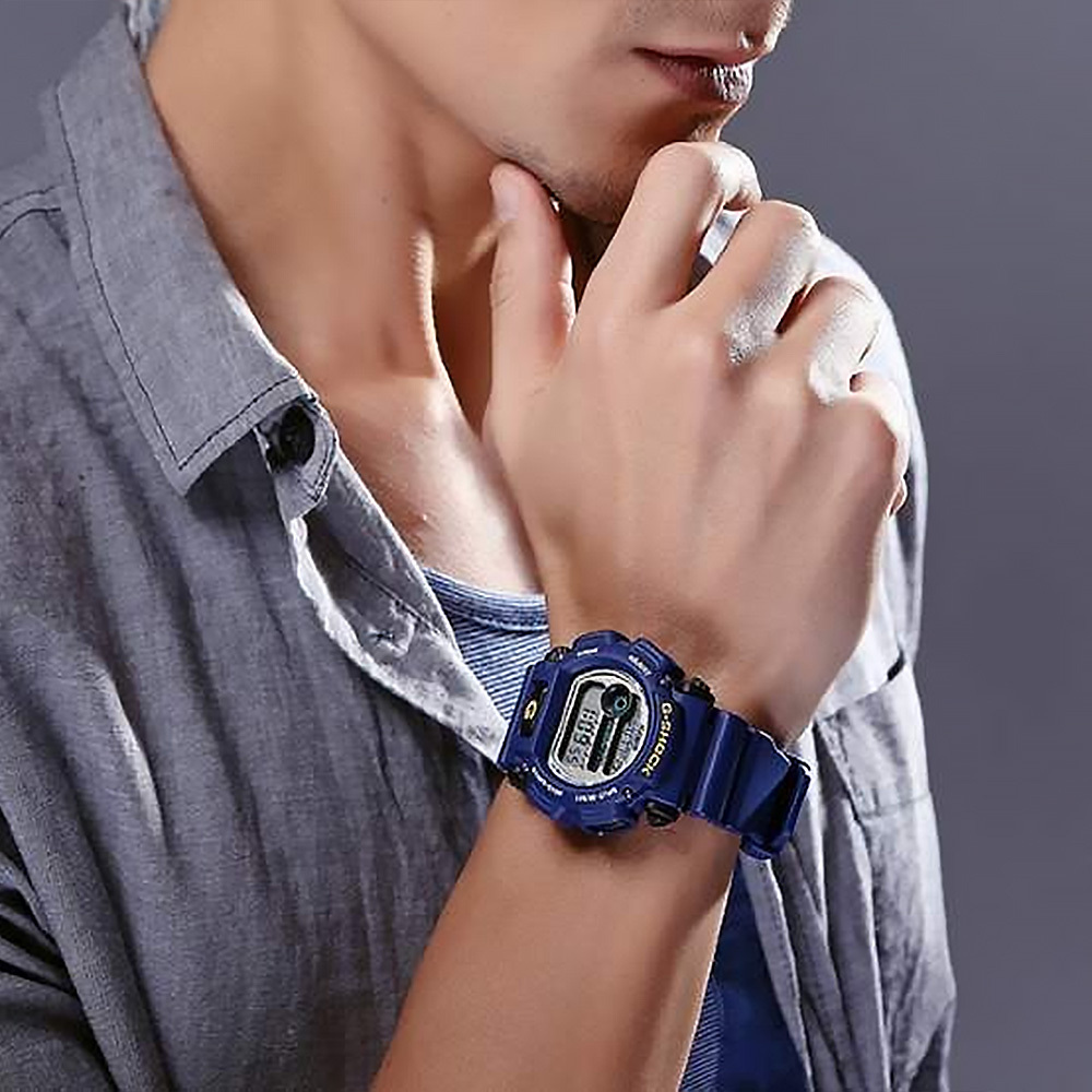 【CASIO 卡西歐】G-SHOCK DW-9052-2V 耐衝擊 防震 運動腕錶 43mm