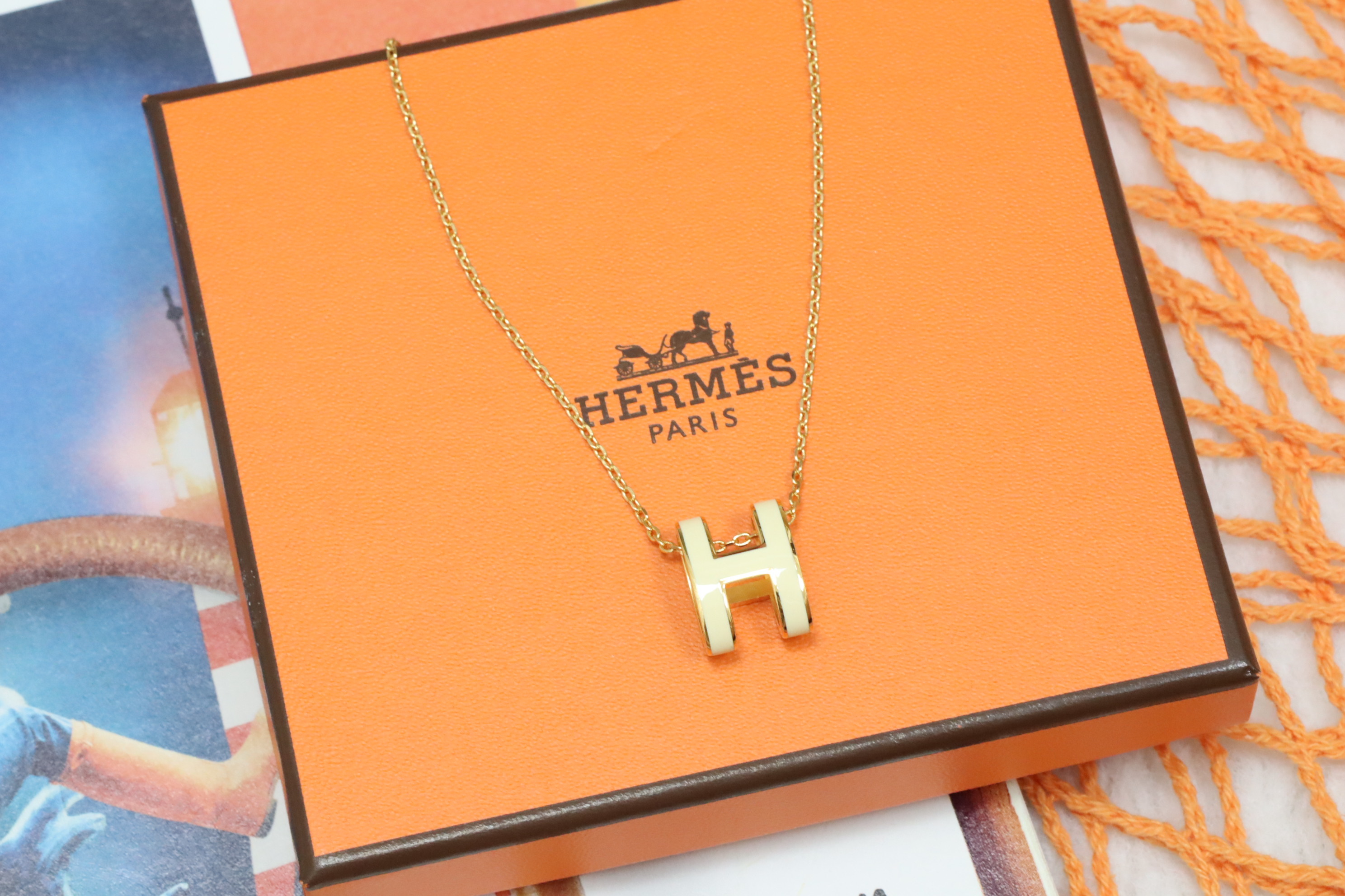 Hermes Pop H白金吊墜🤍