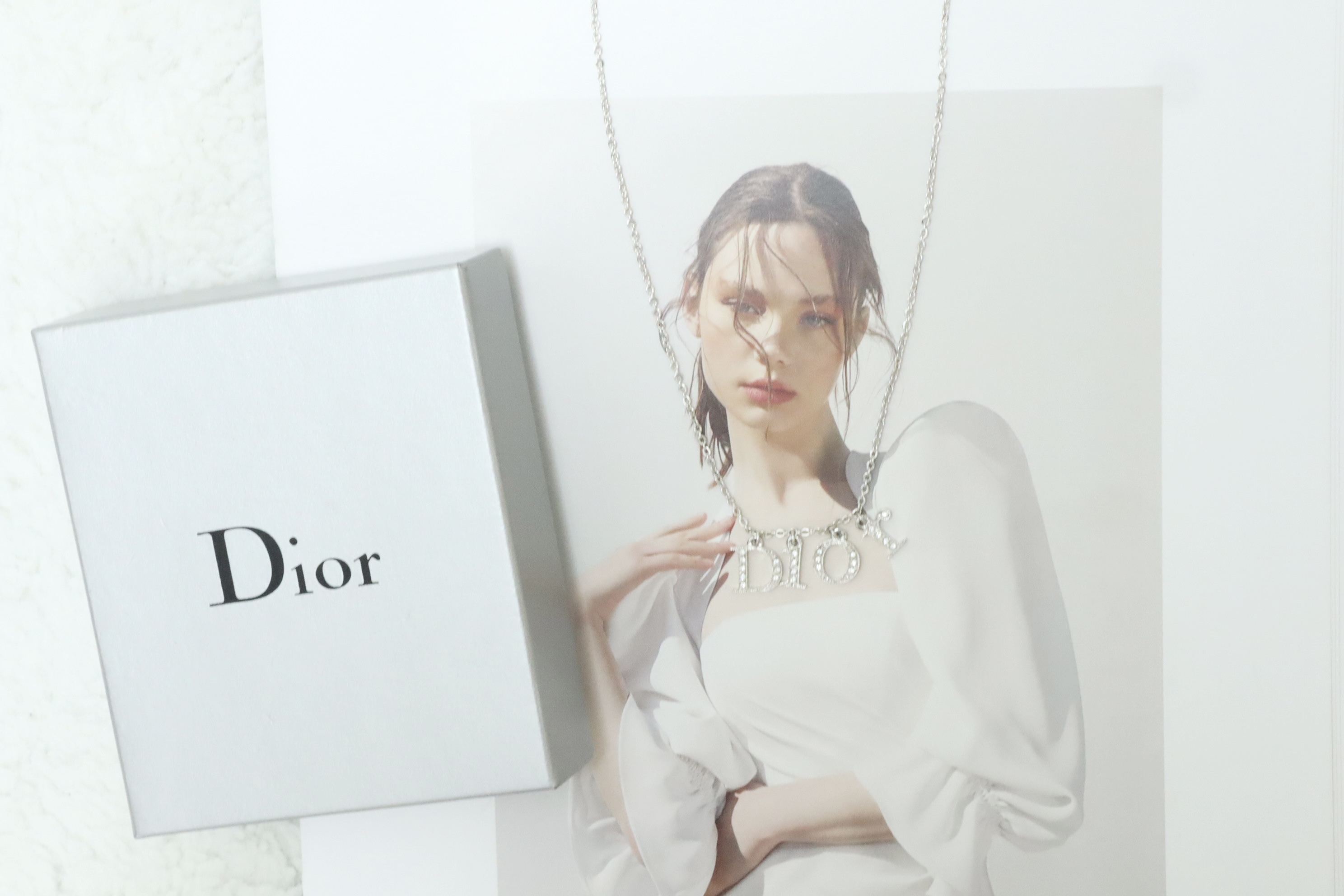 Dior 水鑽頸鏈 ✨