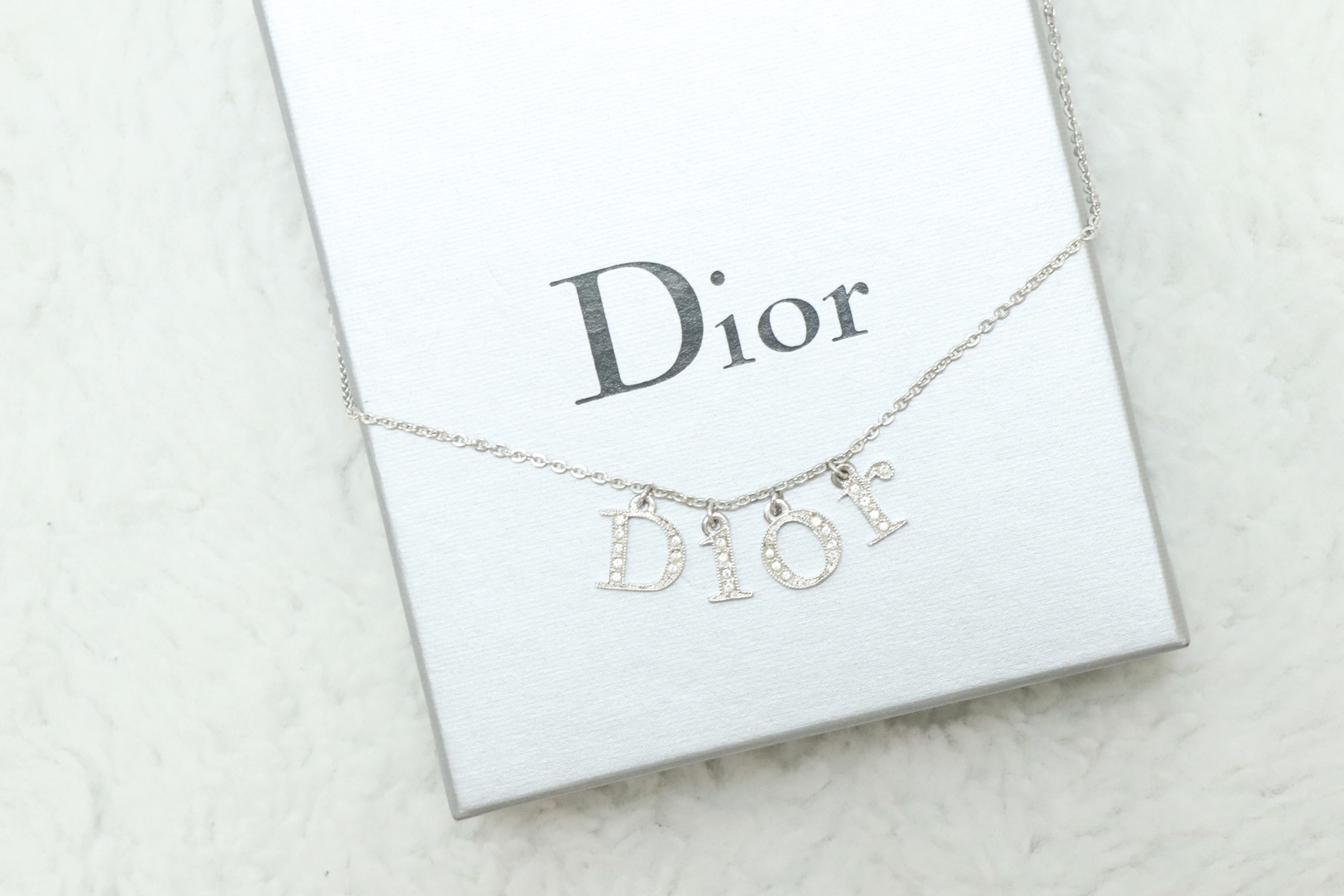 Dior 水鑽頸鏈 ✨