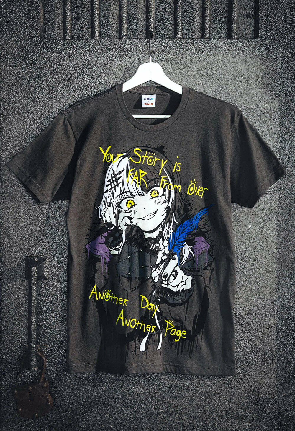 「官方代購」Hololive X OMOCAT Shiori novella T-Shirt👁‍🗨