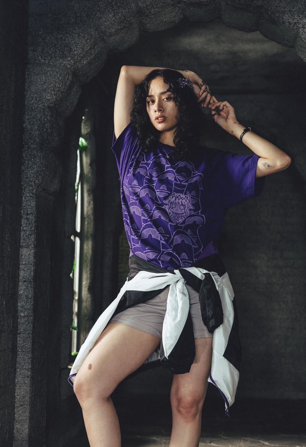 「官方代購」Hololive X OMOCAT SPAM PICKAXE T-Shirt🗿