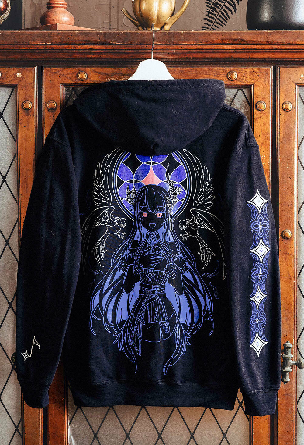 「官方代購」Hololive X OMOCAT NERISSA RAVENCROFT Zip-Hoodie🎼