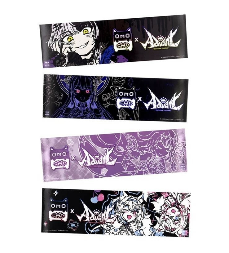 「官方代購」Hololive Advent X OMOCAT -  hololive  Vinyl Decal 車身貼紙👁‍🗨🗿🎼🐾
