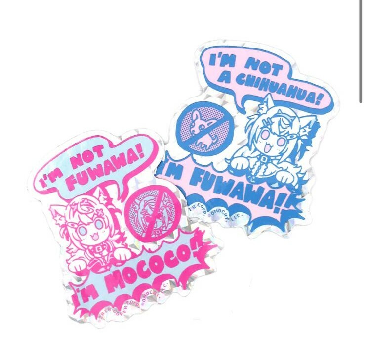 「官方代購」Hololive Advent X OMOCAT -  hololive  Fuwamoco貼紙SET🐾