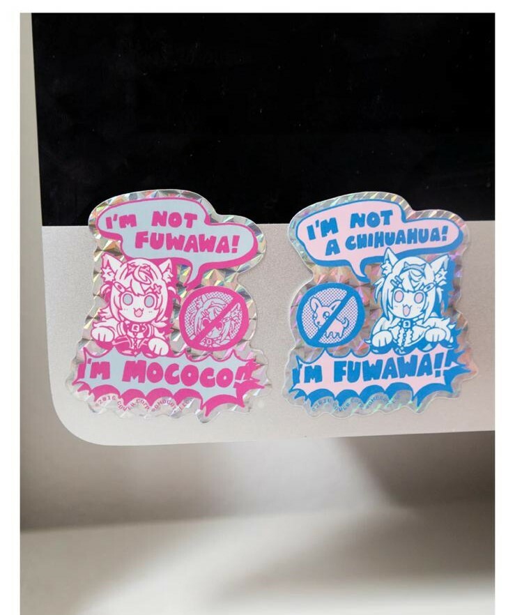 「官方代購」Hololive Advent X OMOCAT -  hololive  Fuwamoco貼紙SET🐾