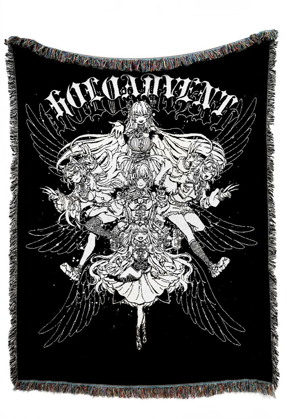 「官方代購」Hololive Advent X OMOCAT - hololive Woven Blanket👁‍🗨🗿🎼🐾