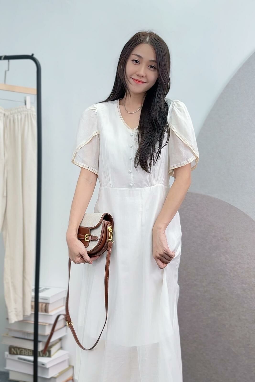 OP#6162 🤍貝殼連身裙