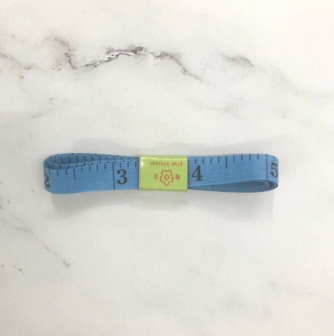 新款量身裁縫小軟尺（藍色）