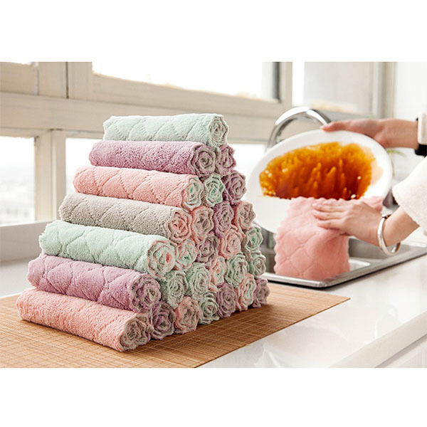 日本JTSK 家用廚房清潔布洗碗巾(10條裝) (P2549)