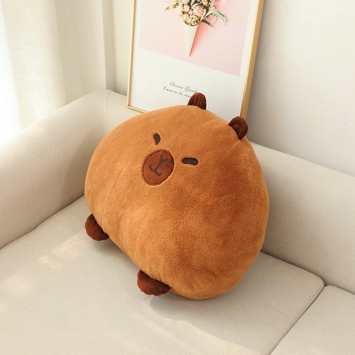 《62922》水豚君抱枕沙發靠墊