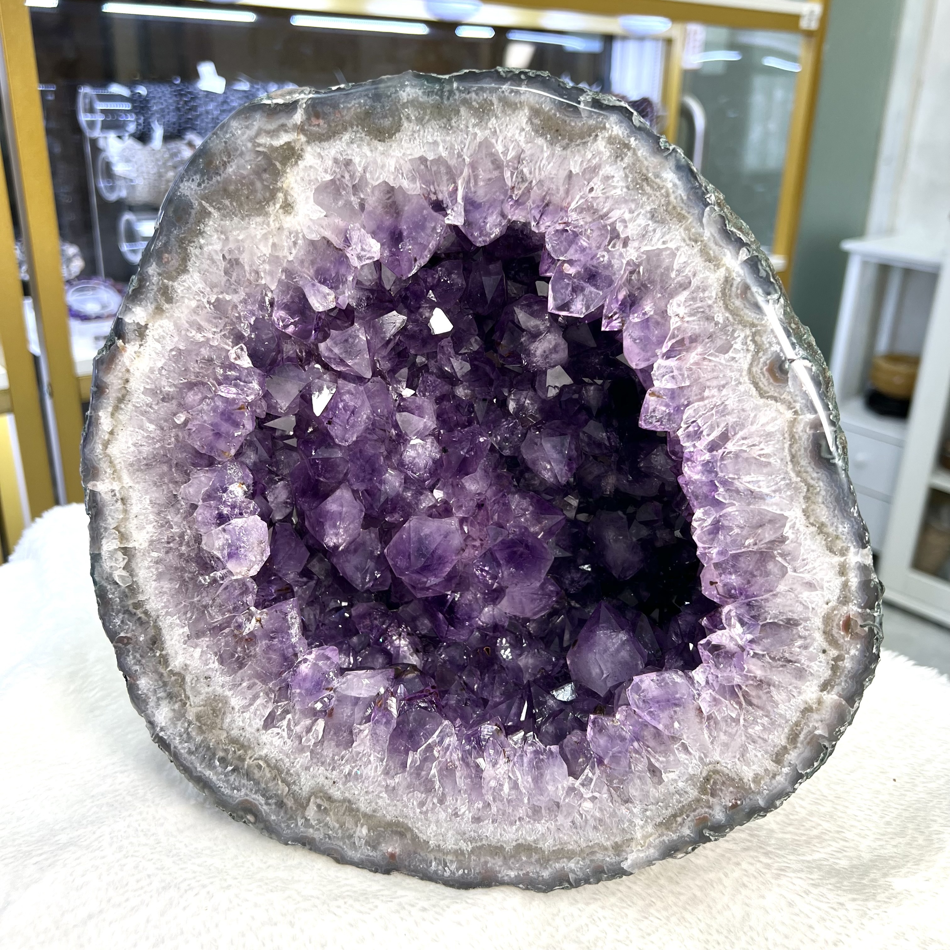 原礦紫晶洞 #H539