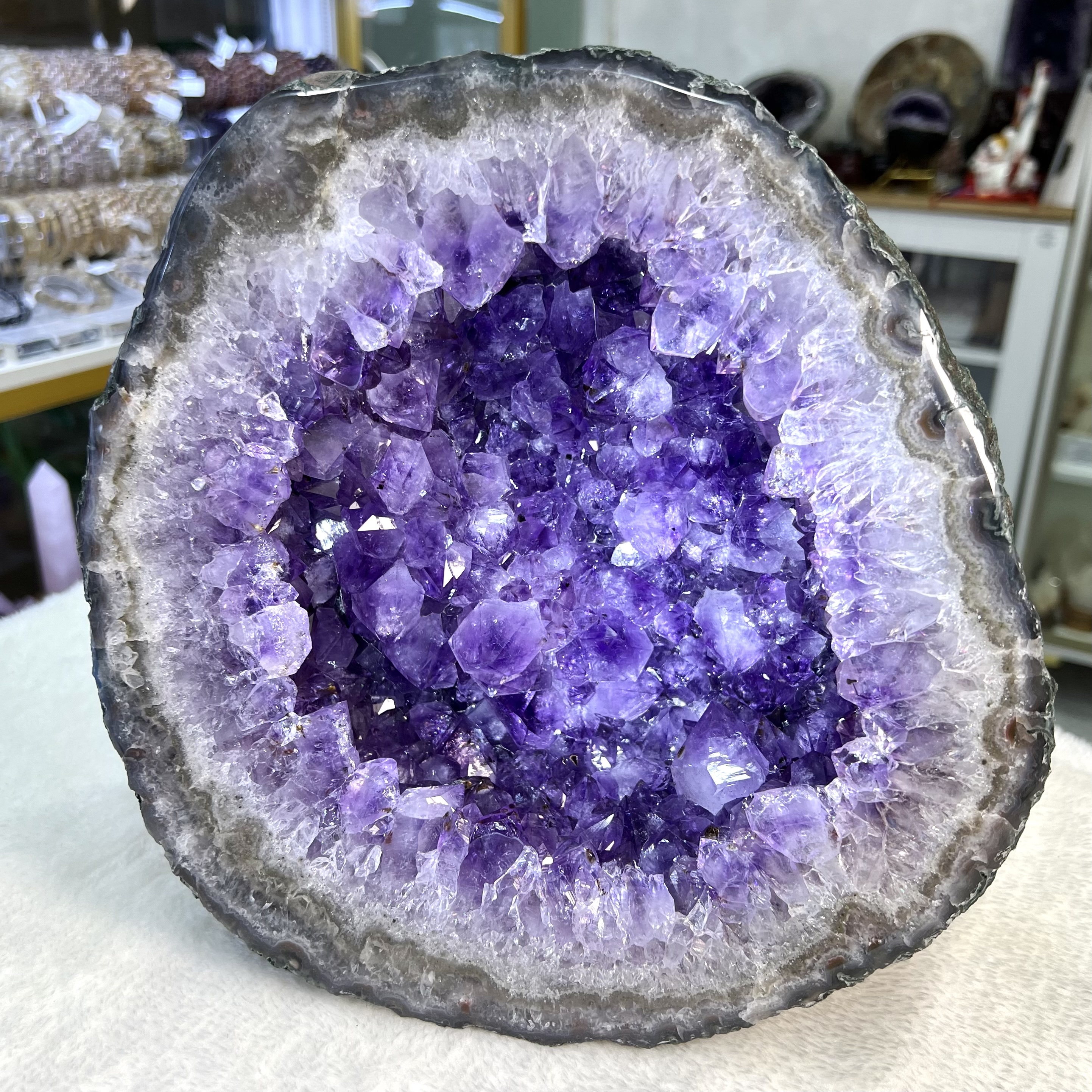 原礦紫晶洞 #H539