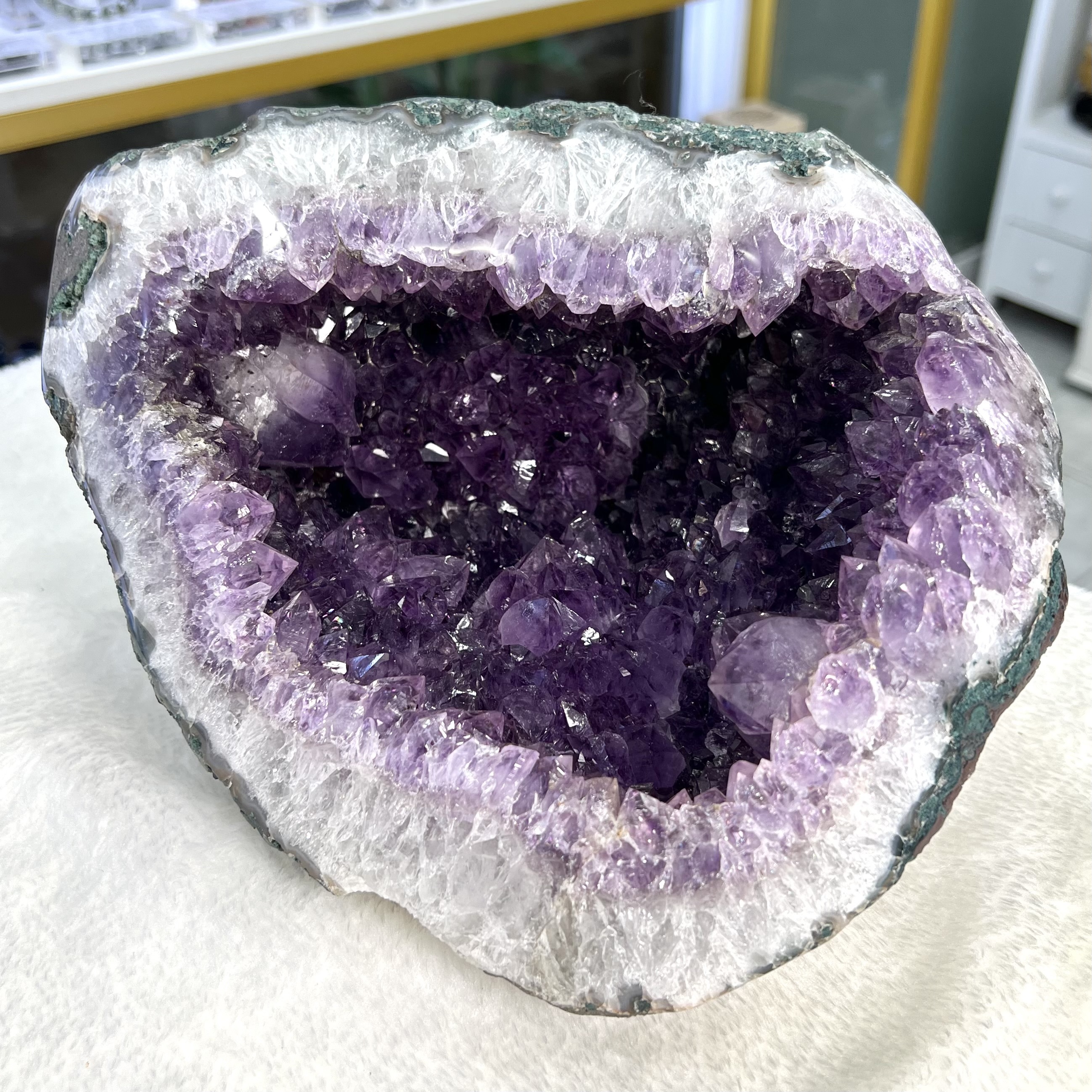 原礦紫晶洞 #H540