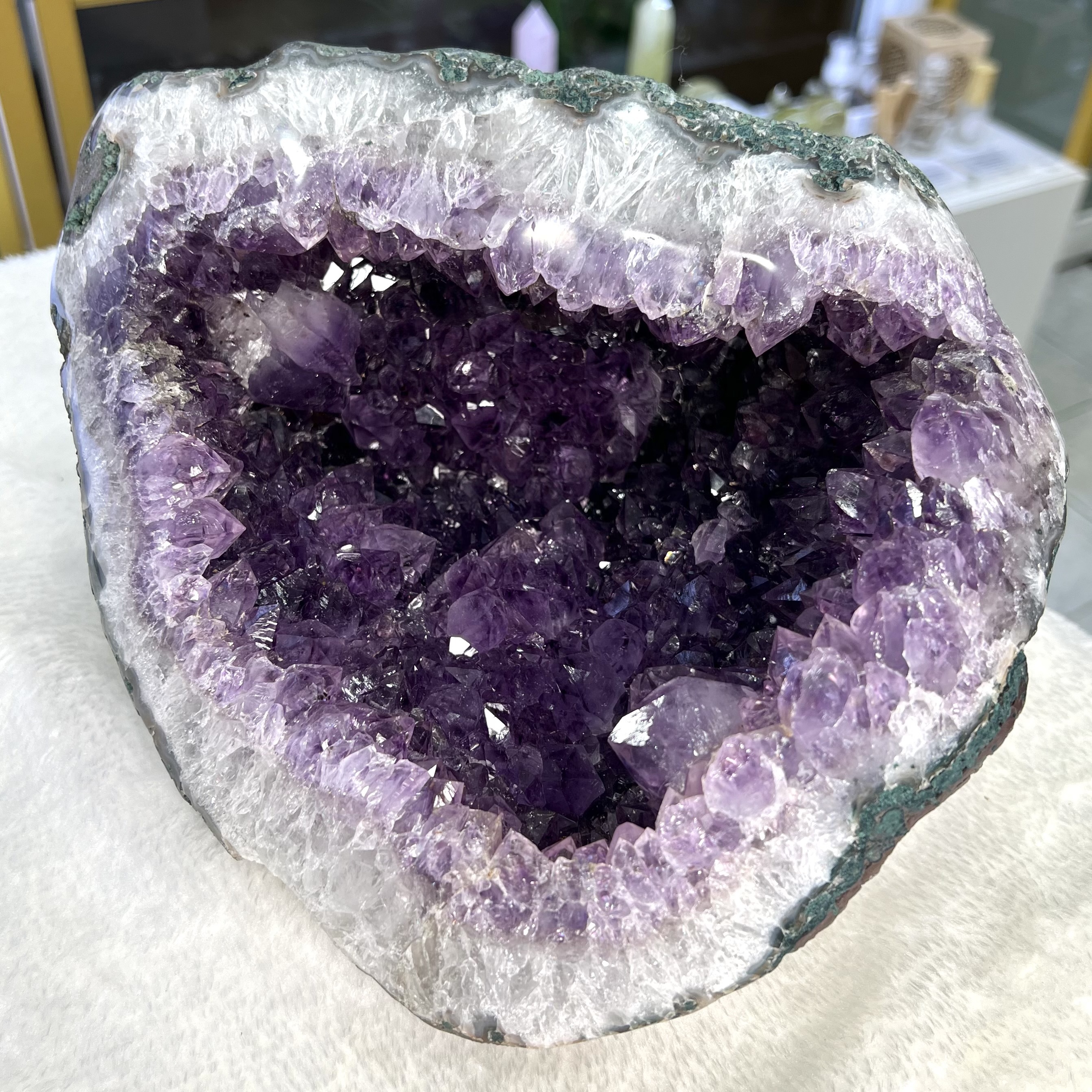 原礦紫晶洞 #H540