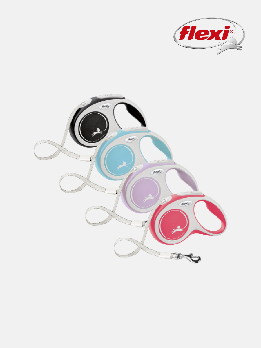 【flexi 飛萊希】幻彩系列｜外出用帶狀伸縮牽繩