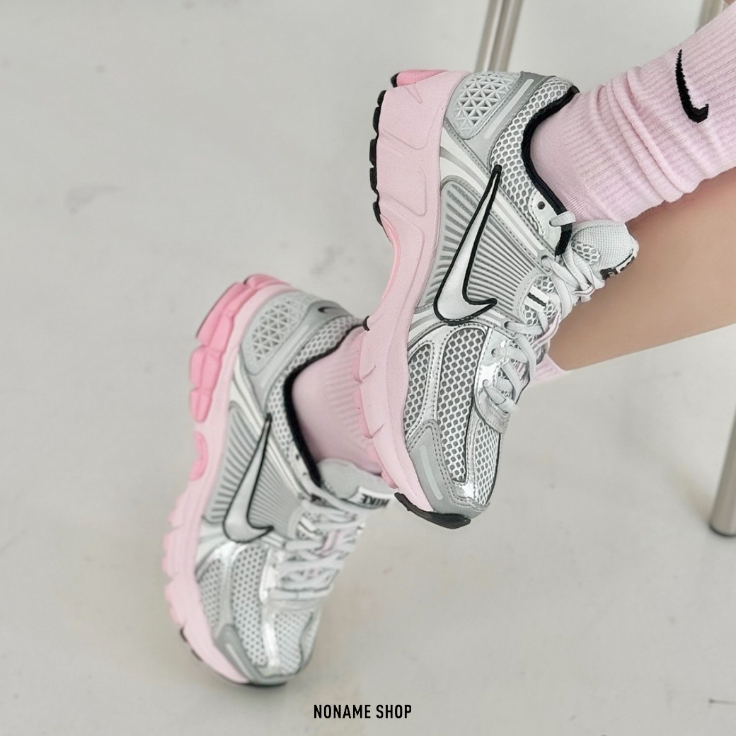 NIKE ZOOM VOMERO 5 復古 老爹 銀粉色 (女款)