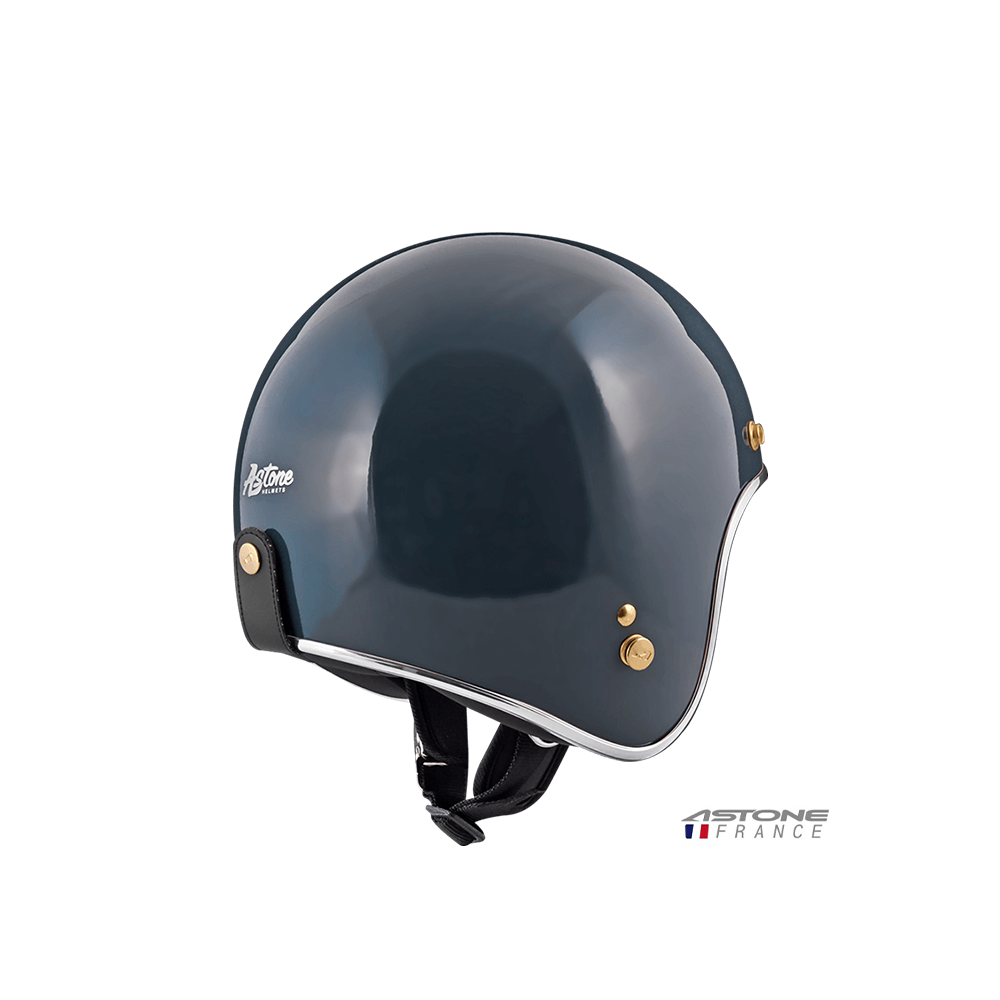 ASTONE SP4 素色 半罩復古帽 水泥藍