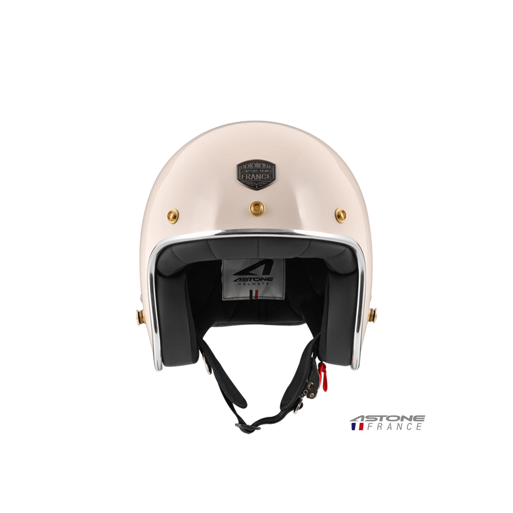 ASTONE SP4 素色 半罩復古帽 乳白
