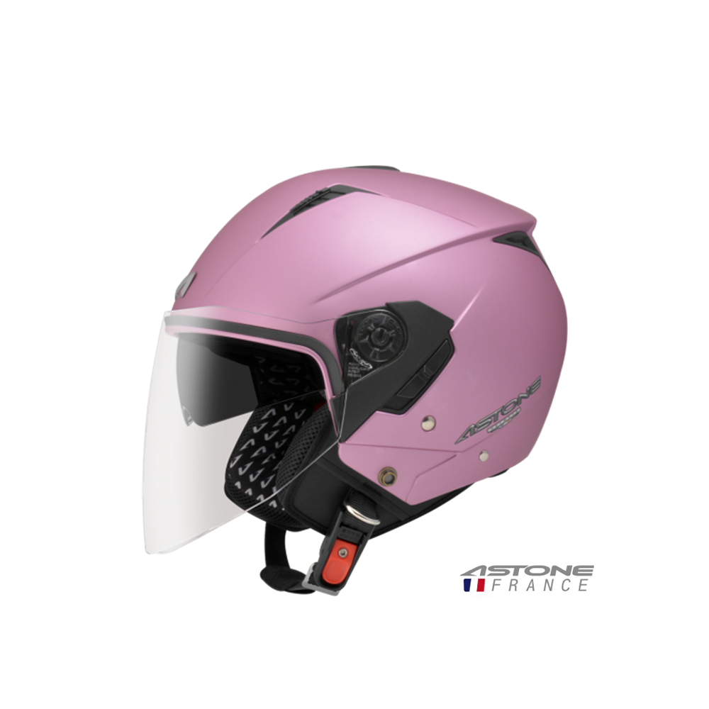 ASTONE RST 205 素色 半罩式安全帽 平光桃紫