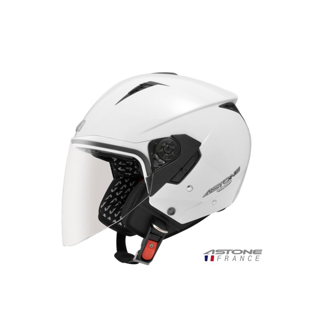 ASTONE RST 205 素色 半罩式安全帽 白