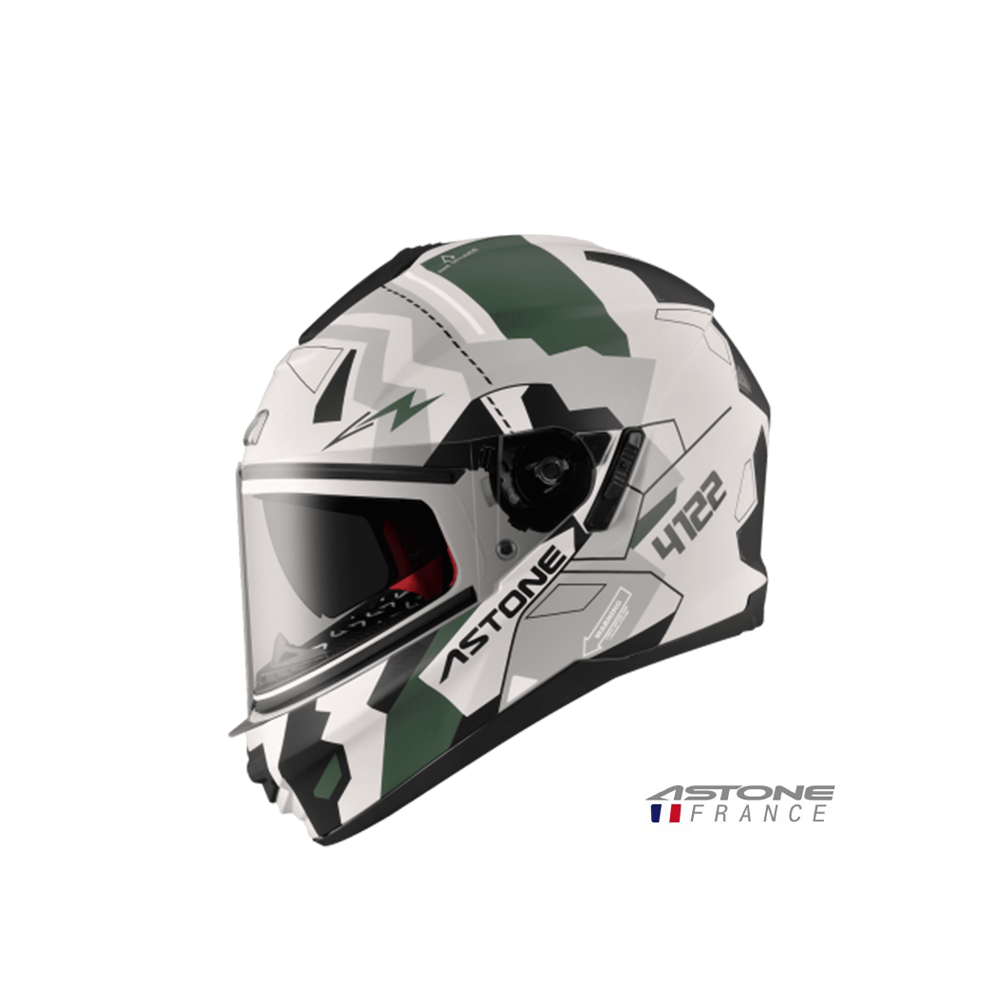 ASTONE GTB-606 BG6 小帽體 平灰綠 全罩安全帽