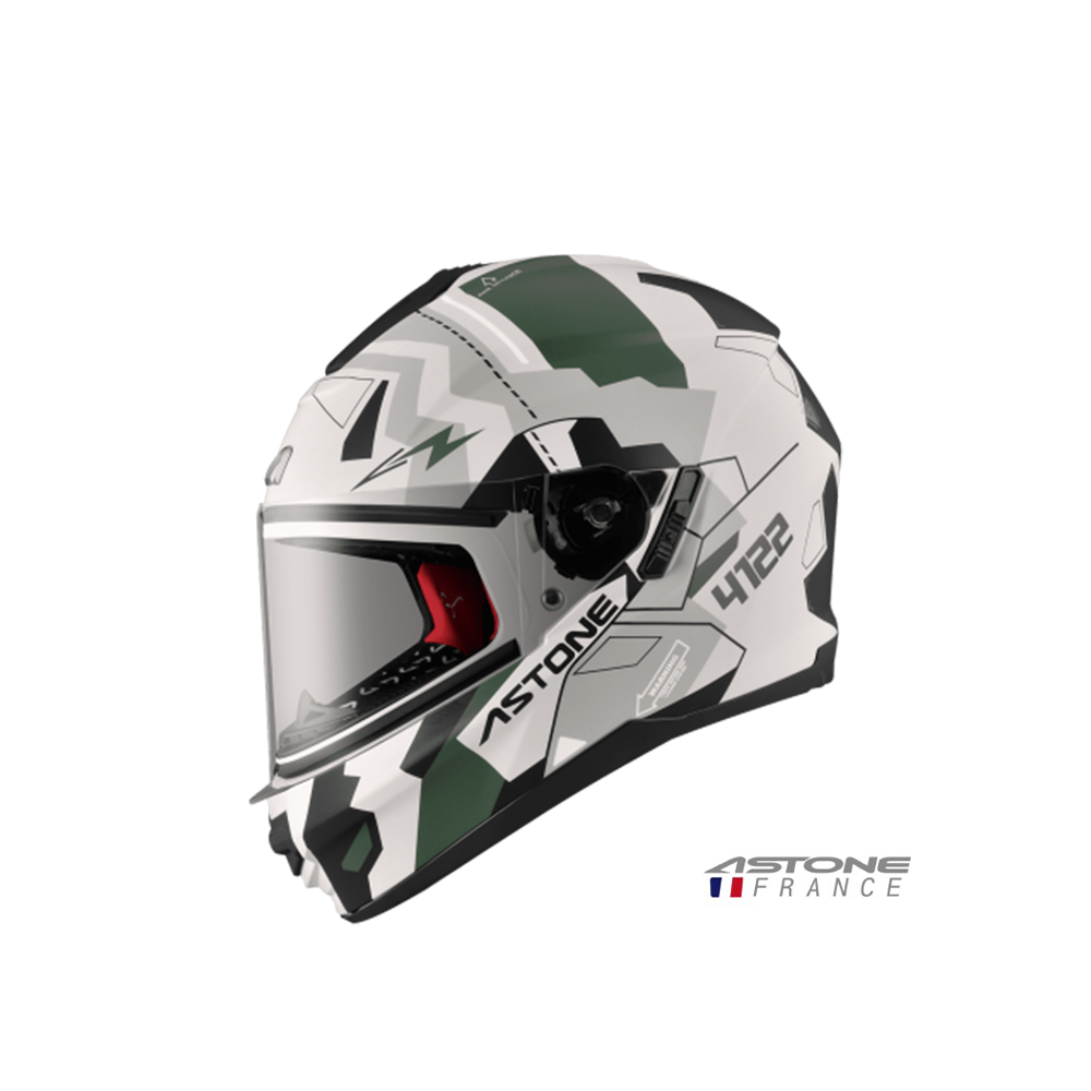 ASTONE GTB-606 BG6 小帽體 平灰綠 全罩安全帽