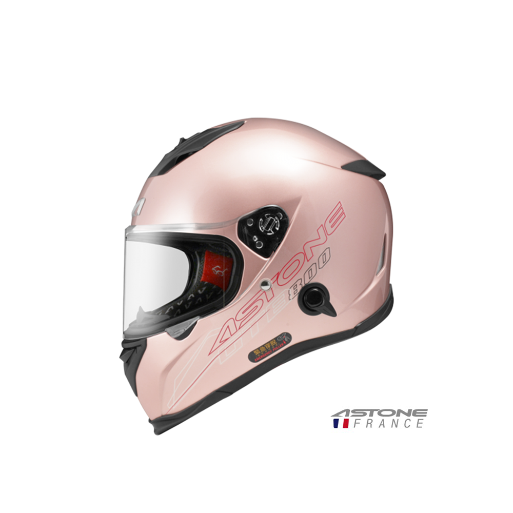 ASTONE GTB-800 GTB800 素色 全罩安全帽 平光玫瑰金