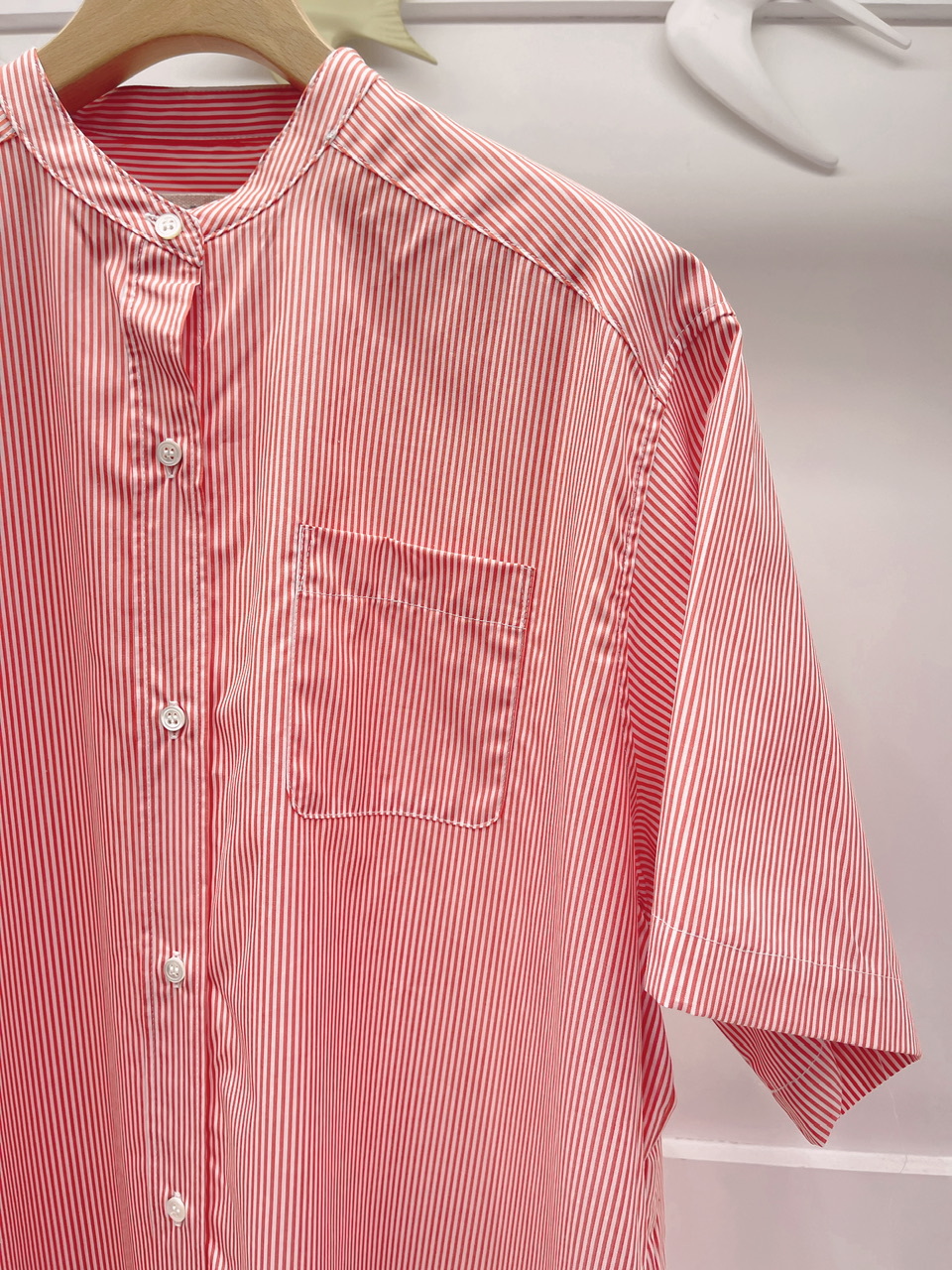 Mid長版襯衫洋裝