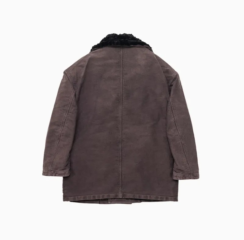 LAST PCS: VISVIM FURLONG COAT - BLACK SIZE 5 PRE ORDER ITEM (預訂中)