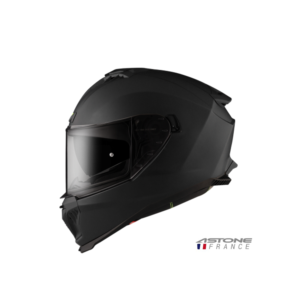 ASTONE GT6 素色 全罩安全帽 平黑