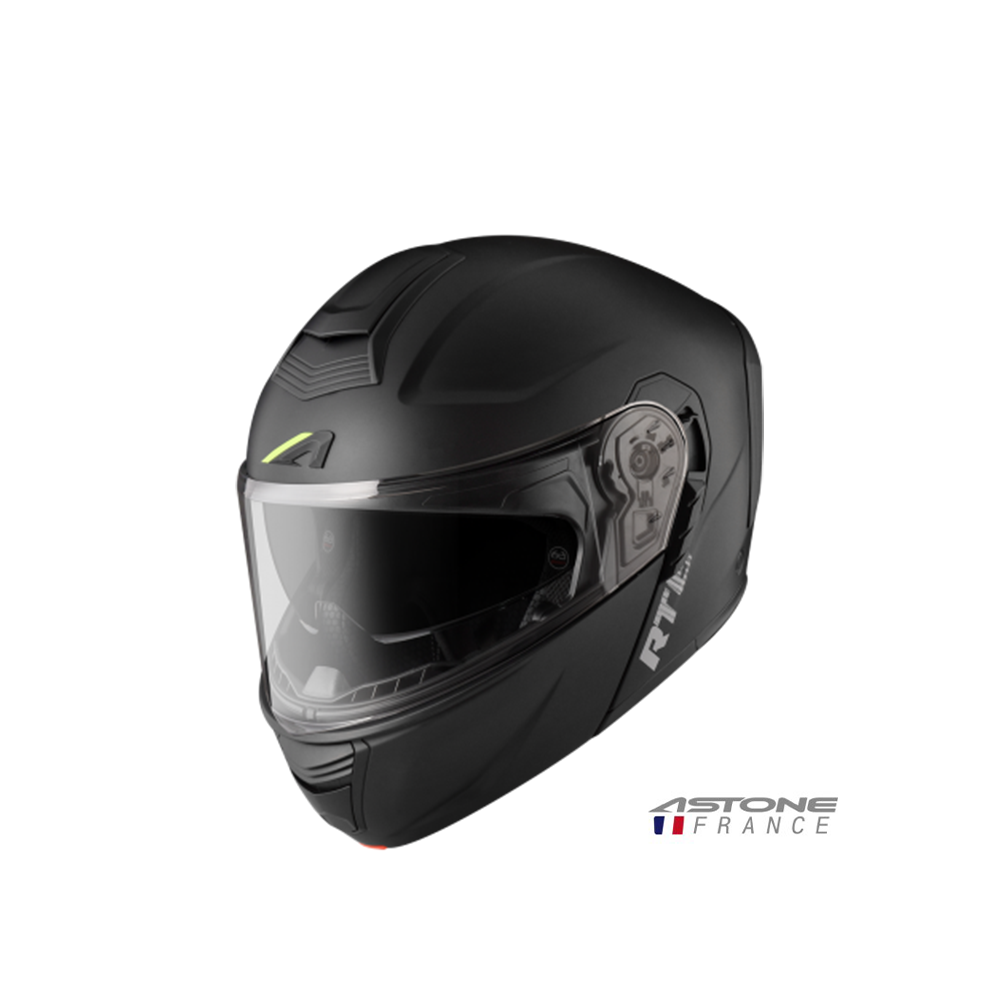 ASTONE RT6 素色 可掀式安全帽 消光黑