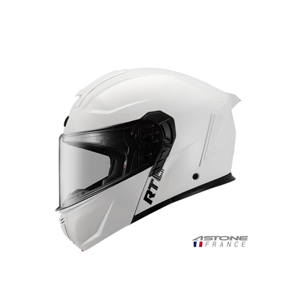 ASTONE RT6 素色 可掀式安全帽 亮白