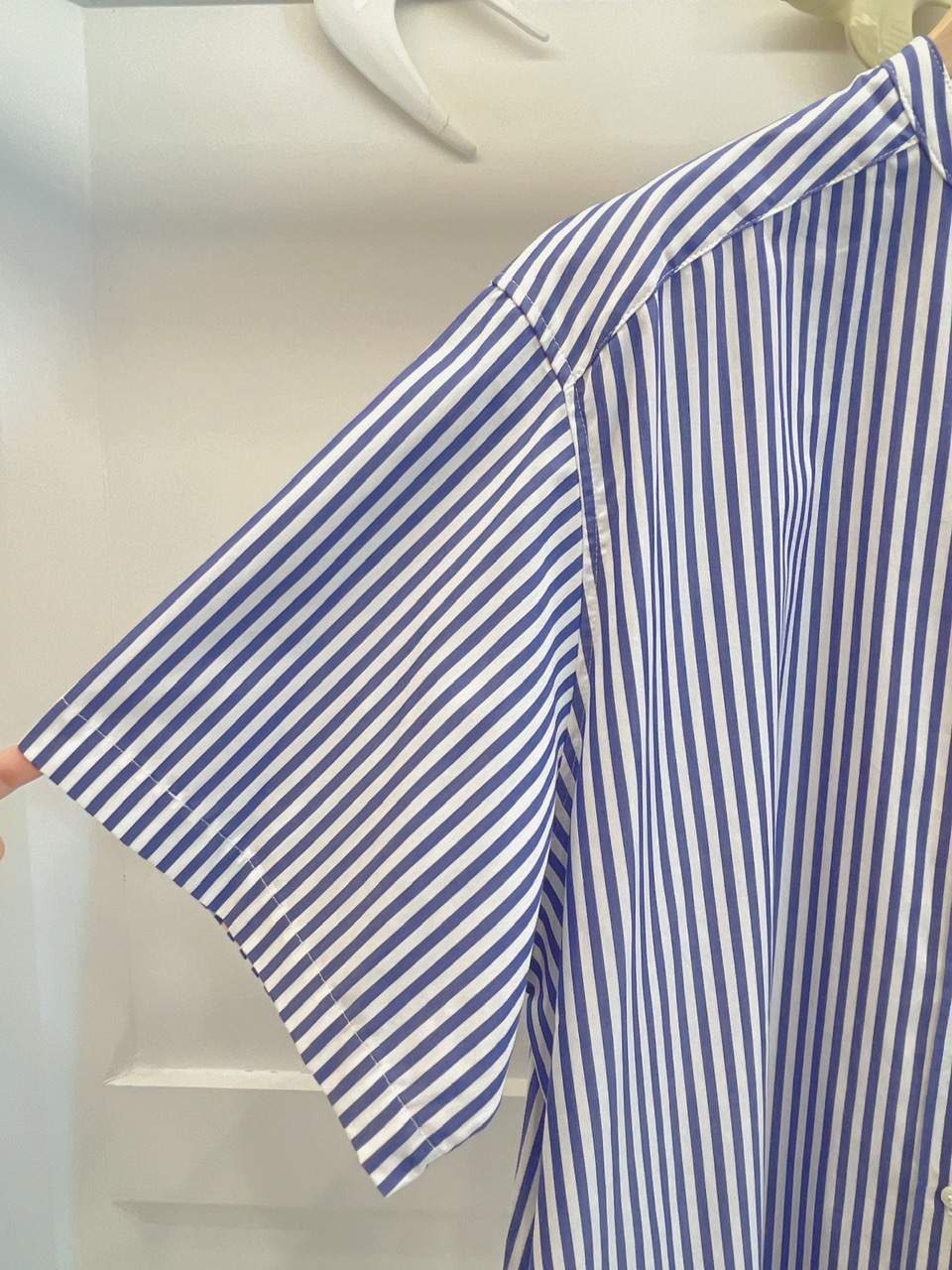 Mid直條襯衫洋裝