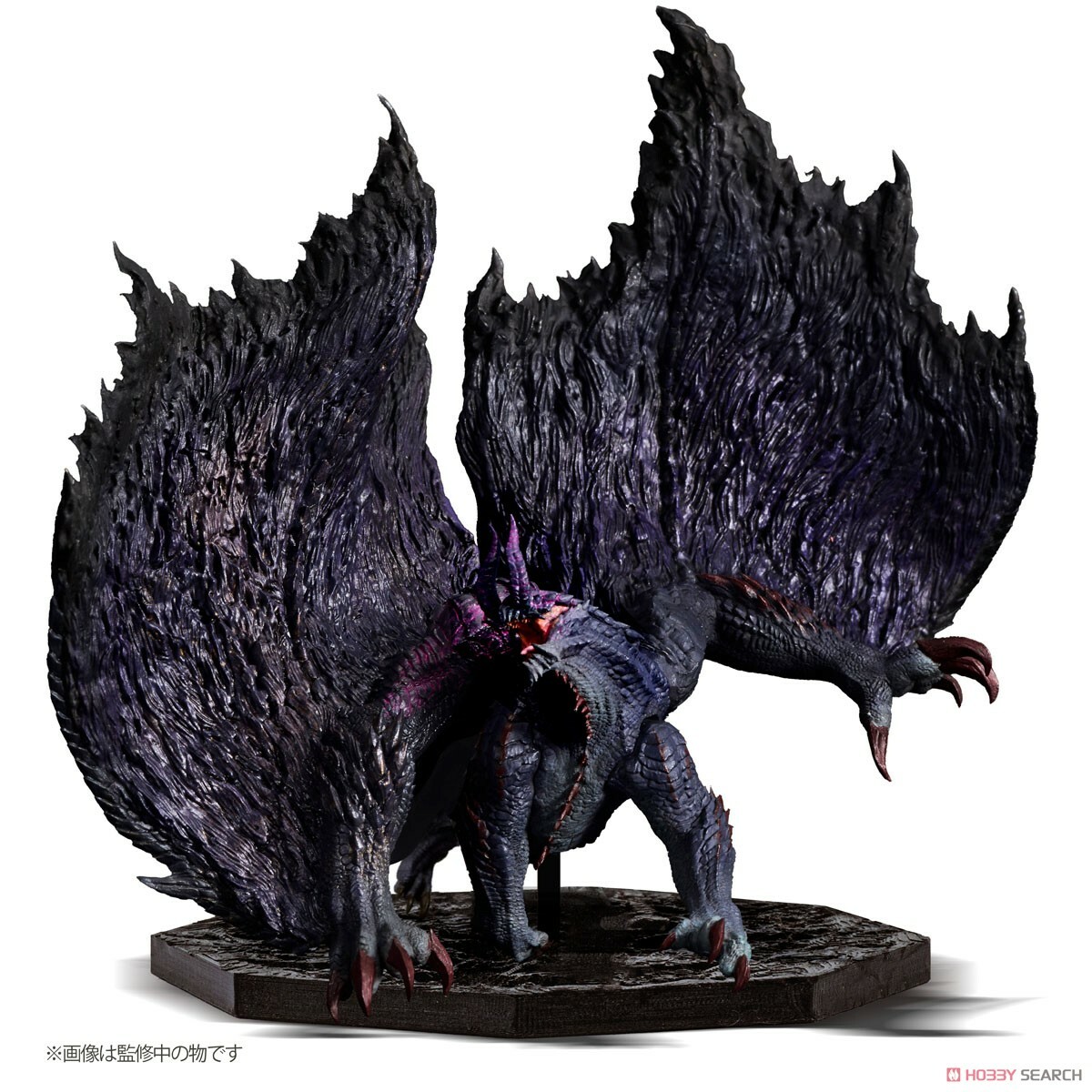 CAPCOM 代理版 盒玩 CUBE 魔物獵人 黑蝕龍(塗裝完成品)