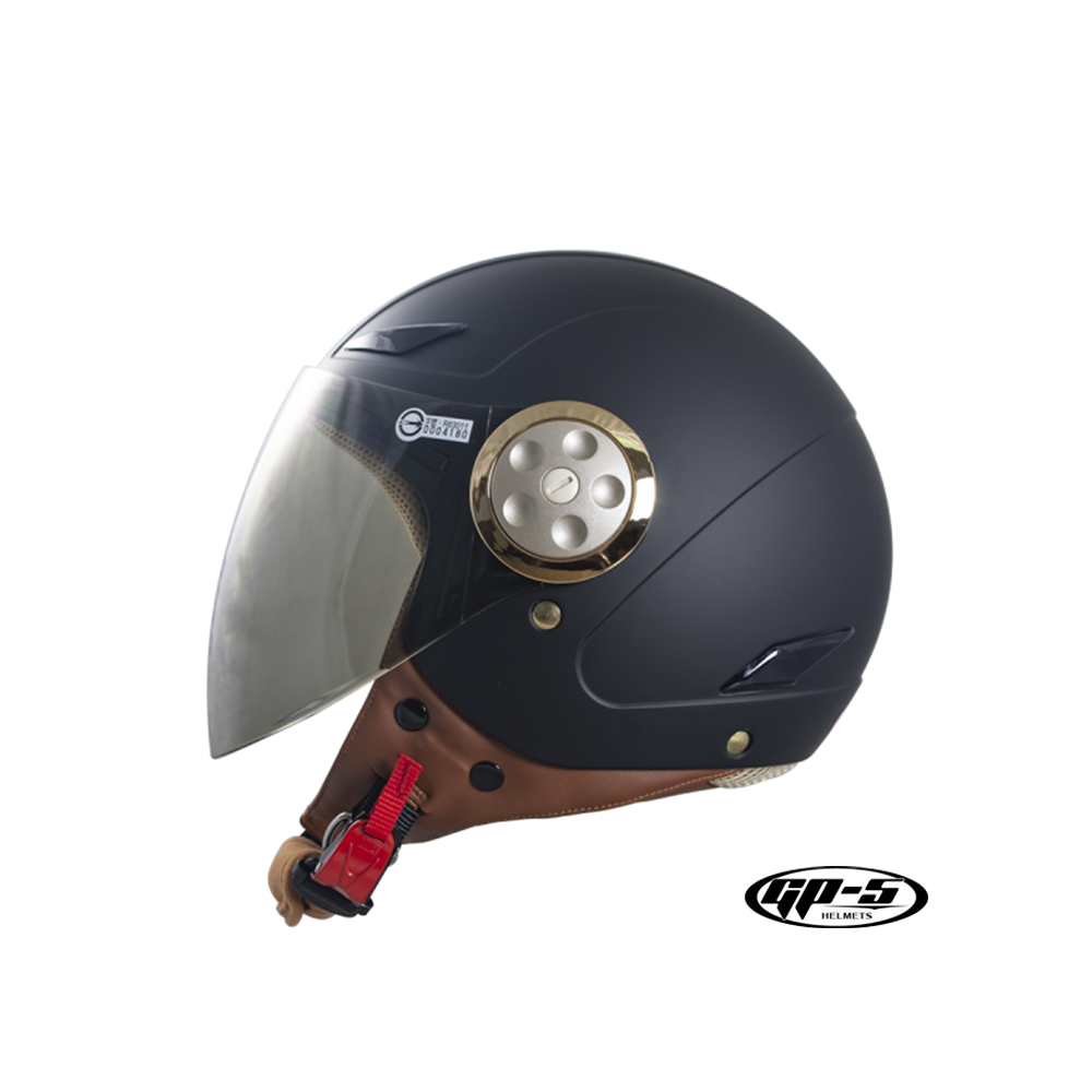 MTS 322A 素色 3/4 罩式安全帽