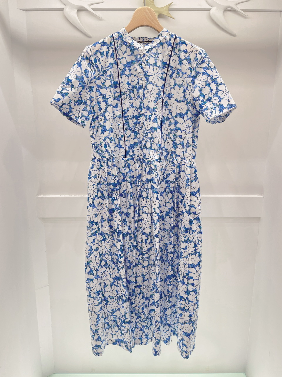 LB短袖襯衫領洋裝