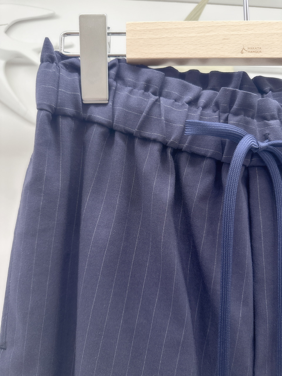 夏日素材直條寬褲