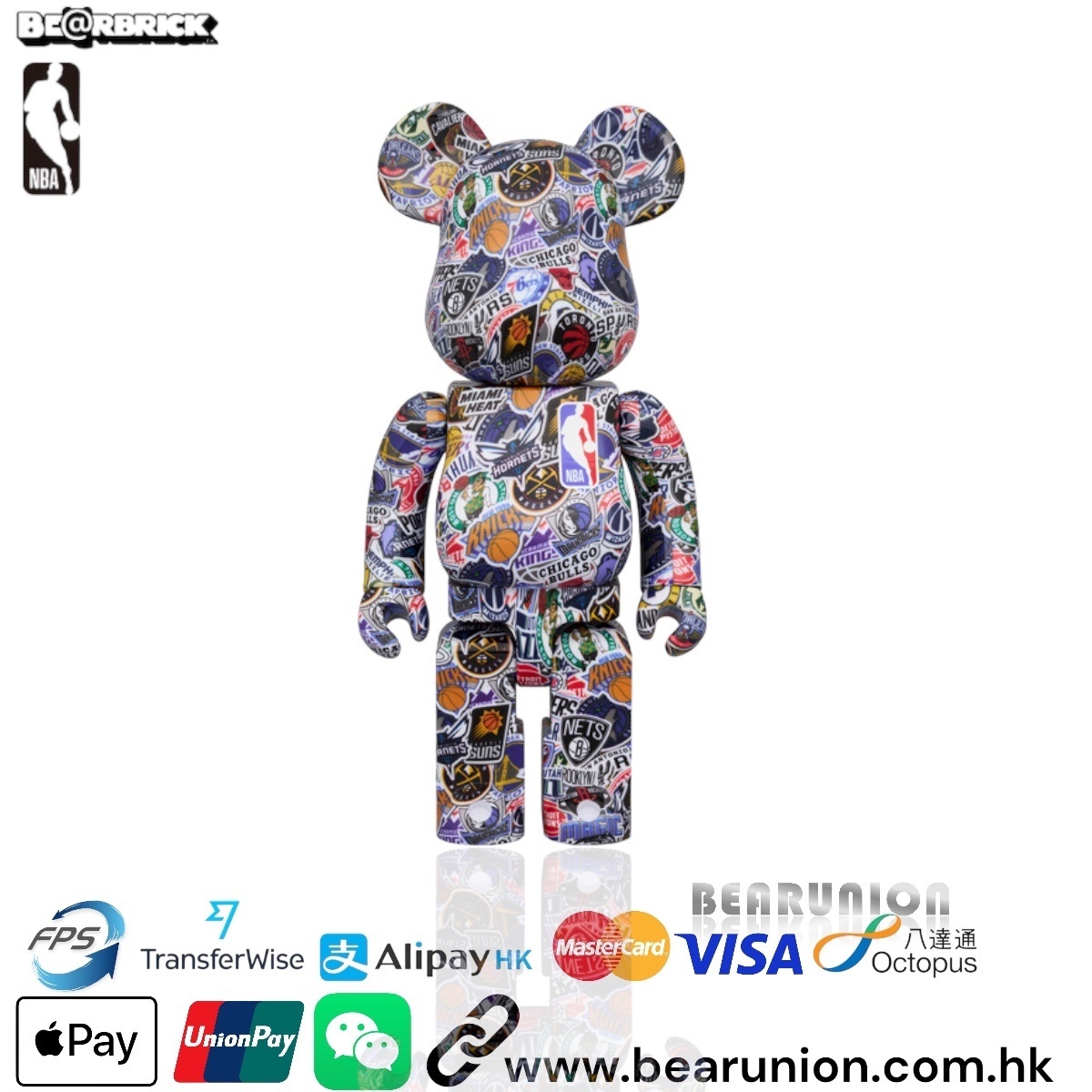 🎏預訂🎏Bearbrick 1000% NBA