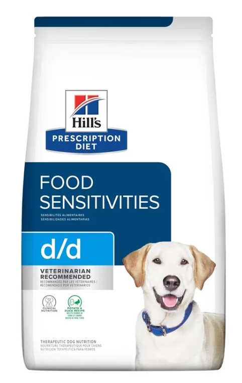 希爾思™處方食品 犬用 d/d™ 皮膚/食物敏感 馬鈴薯與鴨肉 8lbs