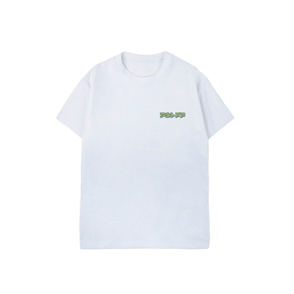 XCTRL 戶外露營營區短T-白