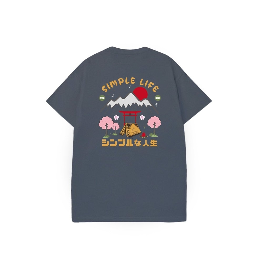 XCTRL 簡單生活短T-灰藍