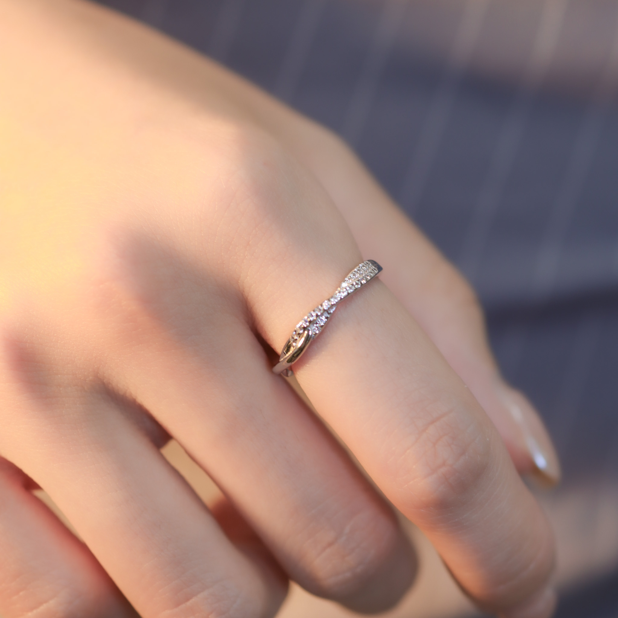 | 925 Silver | Long Hug Ring | RI0694 |