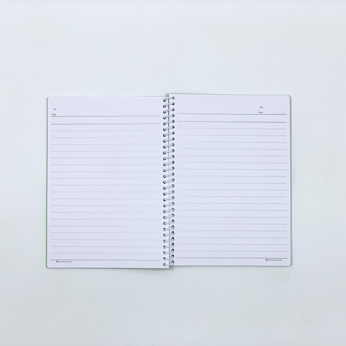 #38158 B6 螺旋圈裝膠面筆記簿(50張) - 1本 ※封面顏色隨機發貨※